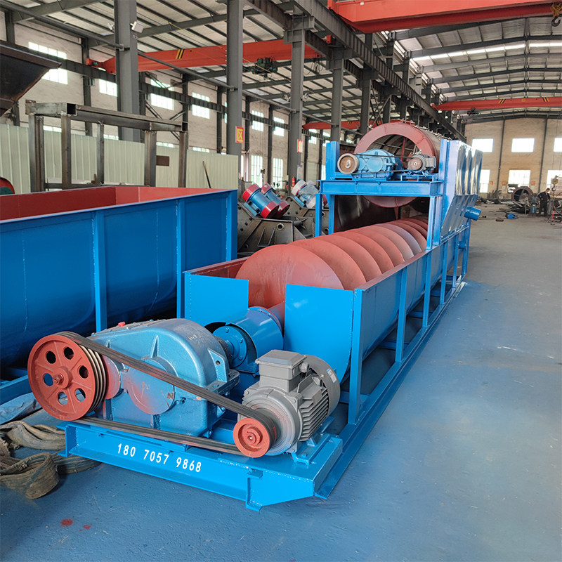 小型砂场螺旋筛沙洗沙一体机全自动洗泥沙蛟龙筛洗组合式筛分洗砂