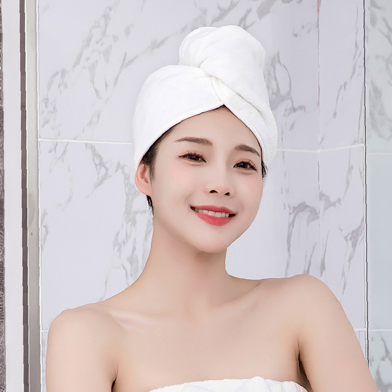 干发帽女吸水浴帽柔软可爱珊瑚绒洗头干发巾女士浴帽现货