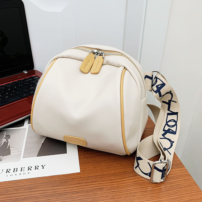 ins百搭时尚质感软皮贝壳包包女包2025新款潮简约撞色单肩斜挎包,箱包皮具/热销女包/男包,通用款女包,淘宝优惠券,粉丝福利购,淘宝优惠卷