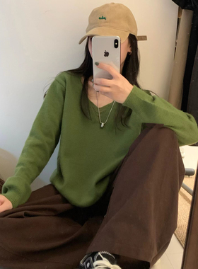 韩系温柔风针织开衫外套女2025新款初秋设计感小众宽松显瘦上衣