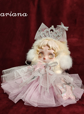 原创手工SP光织园冬日乐章盲盒搪胶公仔着替朝晖幻擎漫煦花园娃衣