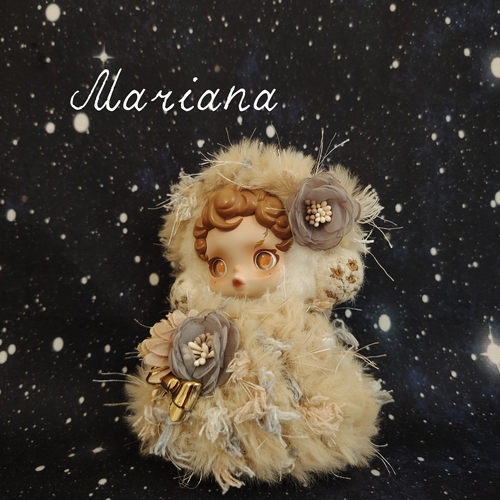 原创钩织泡泡玛特SP光织园着痕朝晖沐木栗子苹果嘉儿伴梦恶犬娃衣