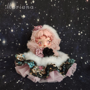 原创手工SP光织园不眠剧场朝晖漫煦遗忘小熊叨恶犬星夜冬季款娃衣