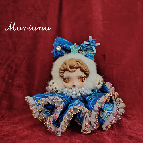 原创手工SP光织园冬日乐章盲盒搪胶公仔着替朝晖漫煦绽染花园娃衣