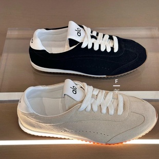 软底平底男女德训休闲运动阿甘鞋 ALO复古真皮新款 代购 加拿大正品