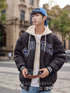 小灵丁冬季加厚外套男童中大童棉衣棉袄夹克