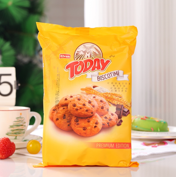 土耳其进口elvan曲奇饼干250克榛子可可巧克力味休闲零食