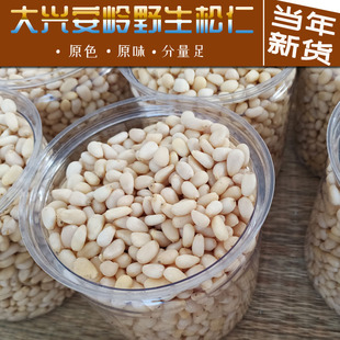 新货野生偃松仁大兴安岭马尾松子仁小松仁东北野生松籽仁原味包邮