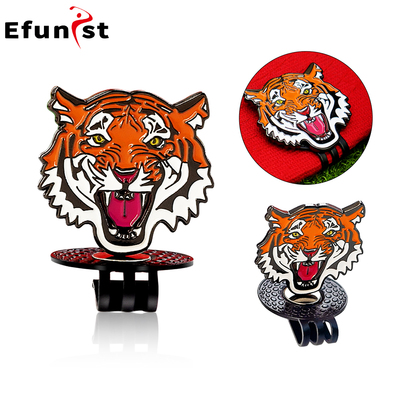 高尔夫马克mark创意卡通老虎金属