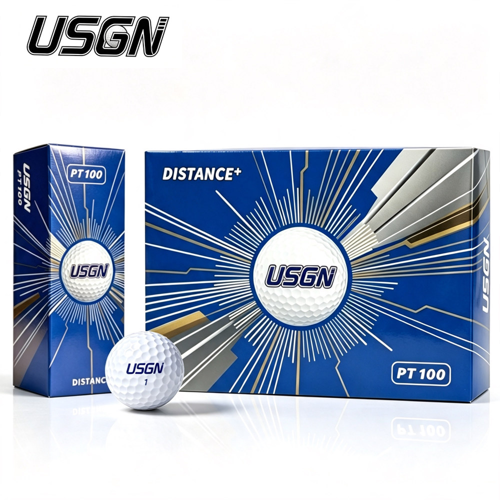 USGN全新高尔夫球2层比赛球