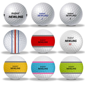 高尔夫球比赛下场超远距离球高密度二层三层比赛球无缝对齐全新球