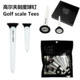 高尔夫球Tee 刻度指示球钉长短组合装 可调节提高稳定性塑胶球托座