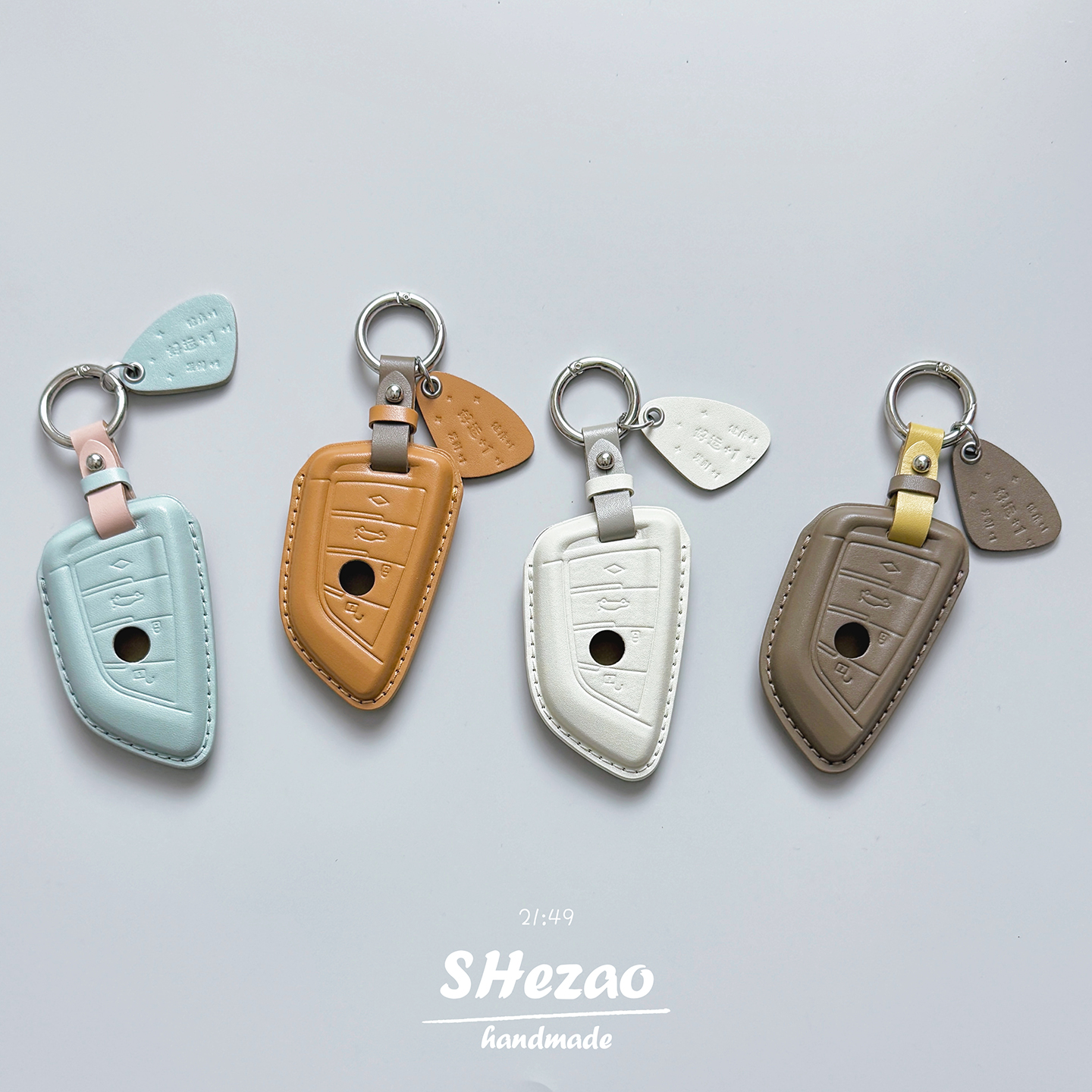 高级感头层牛皮！！！宝马钥匙套