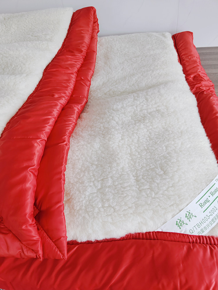 TRUE INNER MONGOLIA 100% PURE WOOL MATTRESS WINTER BLANKET MATTRESS THICKENED WARM DOUBLE 1.8MX2.0M