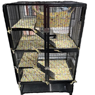 达洋674/670/d800/672笼子垫子垫脚布垫配套吊床花色可选手工定制