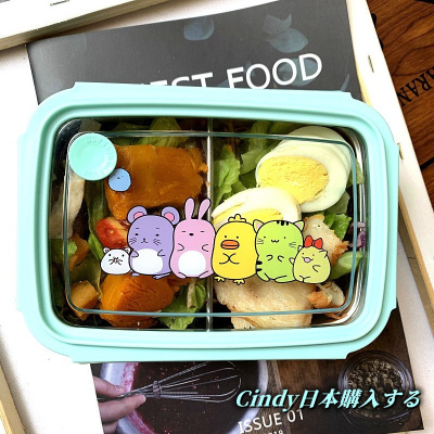 卡通食品级不锈钢保温饭盒便当盒