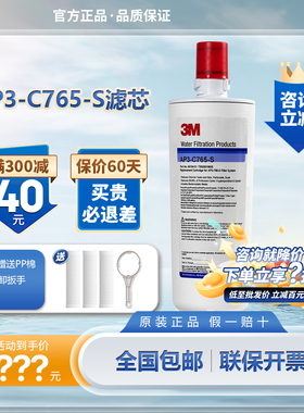 进口美国3M净水器配件AP3-C765-S替换主滤芯 除水垢家用 765S耗材