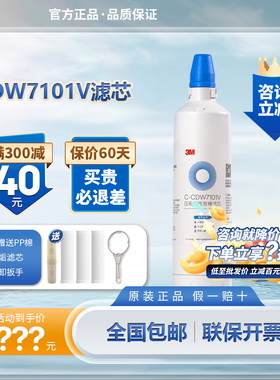 3M净水器 净滋CDW7101V主滤芯通用后置家用厨房直饮水机配件耗材