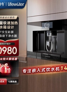 耐沃特S4系嵌入式饮水机即热净水器家用厨房过滤管线净直饮一体机