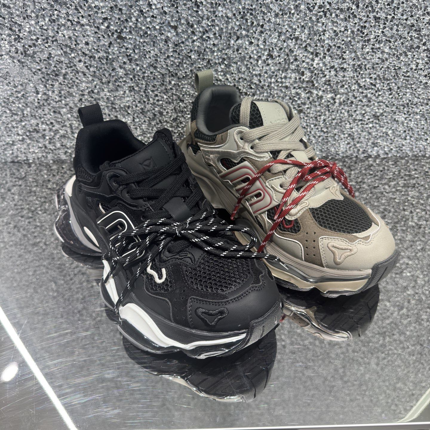 欧洲站2026春季新款男鞋百搭防滑厚底厚网板鞋牛皮男休闲鞋老爹鞋,流行男鞋,时尚休闲鞋,淘宝优惠券,粉丝福利购,淘宝优惠卷