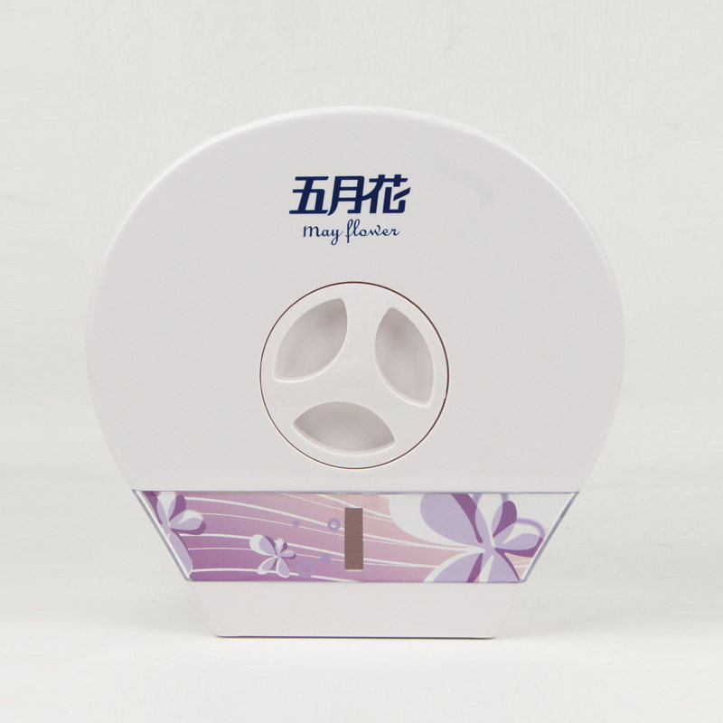 五月花纸巾支架卫生间洗手间适配大卷纸架子公厕写字楼家居用品