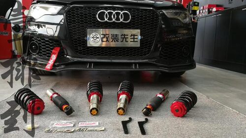AGT绞牙避震 奥迪A6 A7 Q3 Q5 S3 S4 S5 S6 S7 TT TTS AGT减震