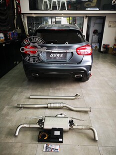 GLA200 AGT倒插式 GLA260 排气 绞牙避震 MRG中尾段阀门版 MRG排气