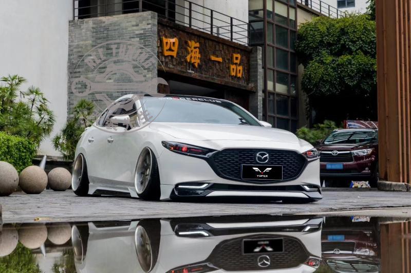 YOFER包围 20款马自达昂克塞拉前唇 侧裙 后唇 尾翼小包围套件