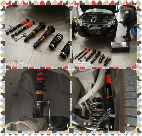 SF-Racing运动版避震器的匠心设计，搭配业内高配置的意大利ip阻尼油日本NOK油封或HKS油封、日本弹簧、SF特制活塞与阀门 在舒适性不打折的情况下大大提升操控