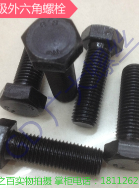8.8级外六角螺丝M20*30/40/50/60/70/80/90/110/120/130