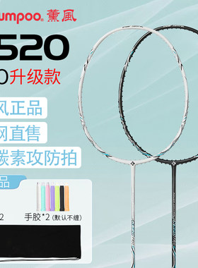 熏风K520pro羽毛球拍全碳素