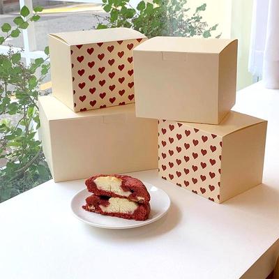 ins风烘焙曲奇饼干包装盒