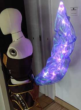 柯基】KDA阿狸cos尾巴阿狸尾巴cos 至臻阿狸cos尾巴 至臻