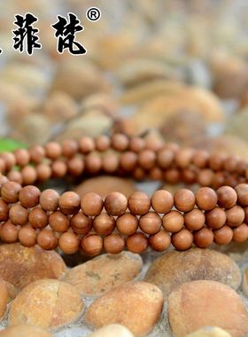 印度老山檀香黑肉沉水念珠手串