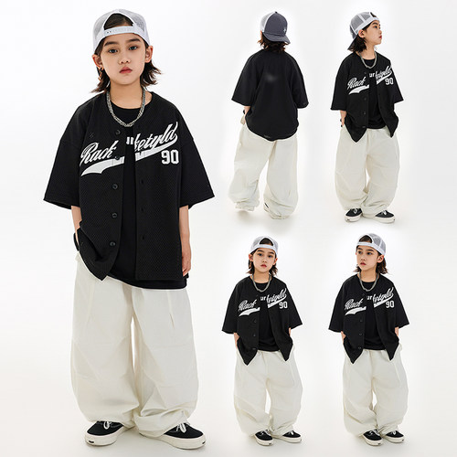 RACKETYLD男女童嘻哈街舞演出服