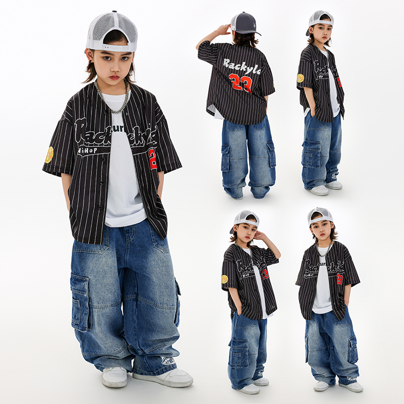 RACKETYLD男女童嘻哈街舞演出服