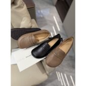 JEHURFIE头层牛皮软底软面防滑妈妈鞋 欢欢专享 AB25390