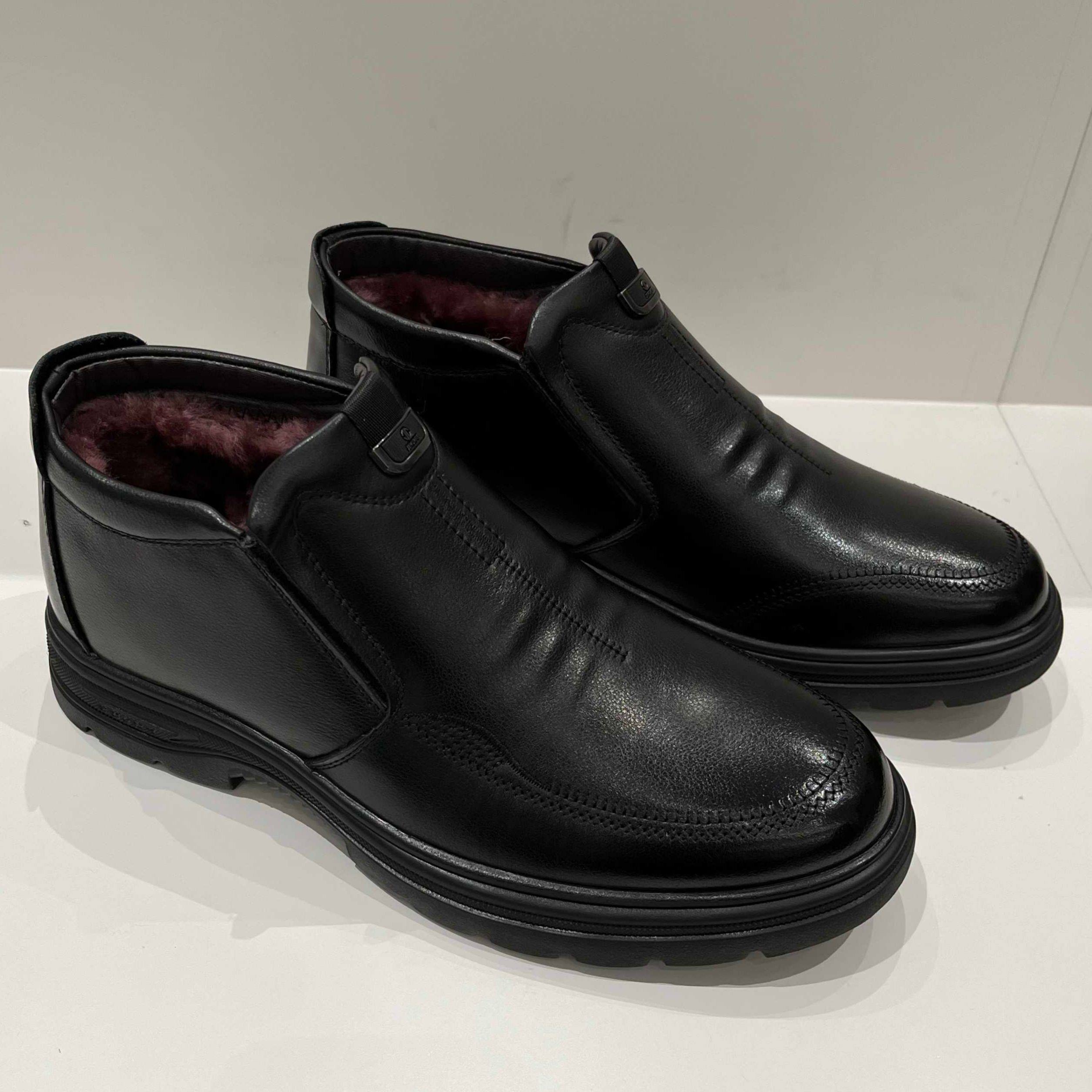 【欢欢专享】男士真羊毛商务休闲牛皮靴AB25601,流行男鞋,休闲板鞋,淘宝优惠券,粉丝福利购,淘宝优惠卷