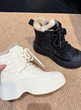 【悟空专属】JEHURFIE百搭香风保暖时尚雪地靴AB25587