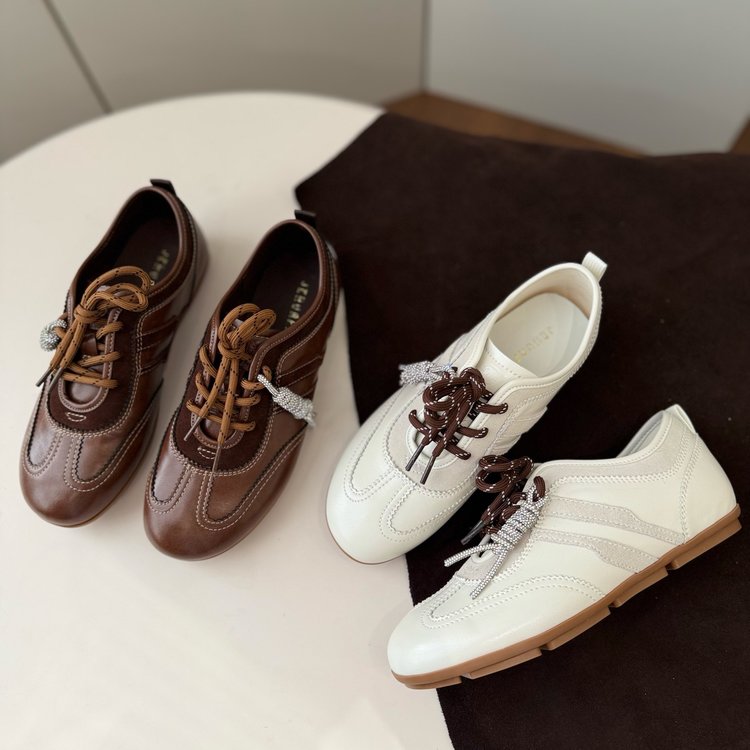 【小糯米专享】杨MI同款全羊皮音符德训鞋AB25361