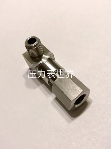 m8*1-m10x1 不锈钢内外丝直角弯头 内螺纹M8x1 外螺纹M10x1 组合