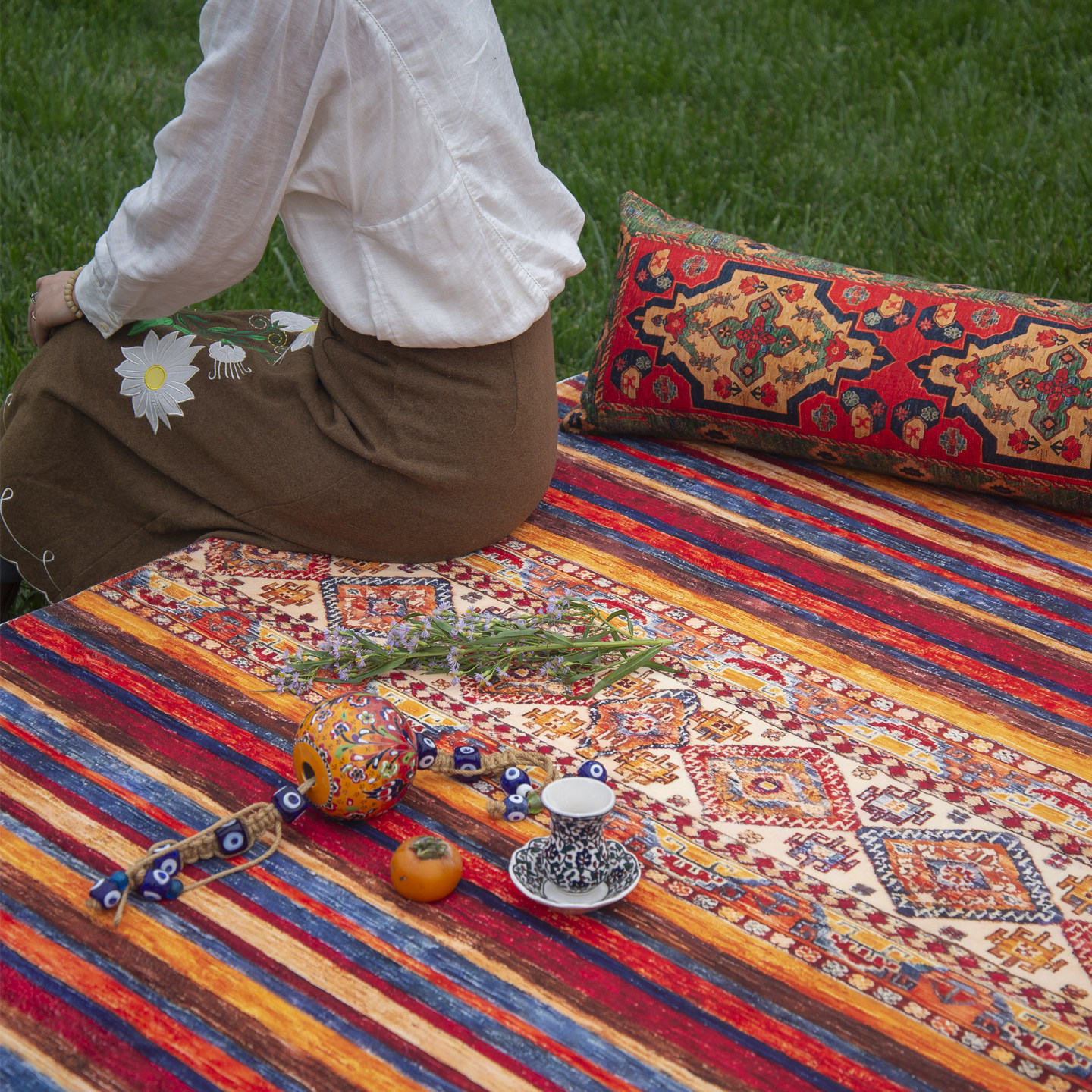 尼泊尔风地毯客厅仿羊绒可定制民宿寺庙地毯新疆民族风地垫复古,居家布艺,地毯,淘宝优惠券,粉丝福利购,淘宝优惠卷