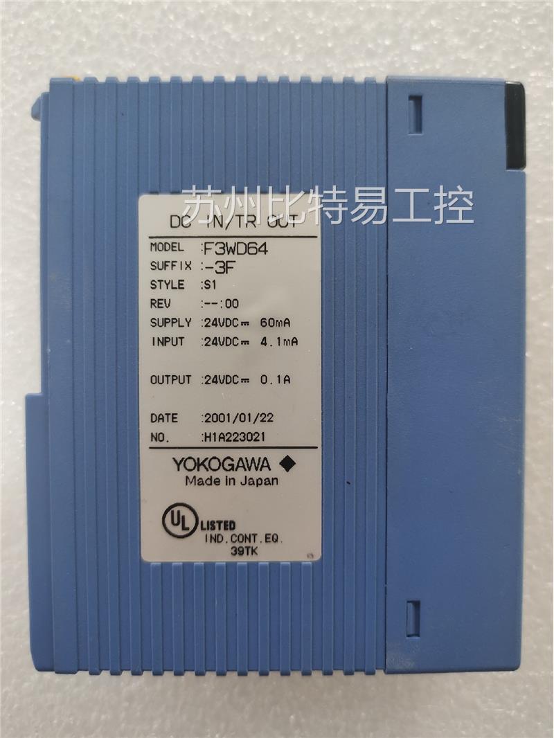 YOKOGAWA横河 F3WD64-3F现货5个包