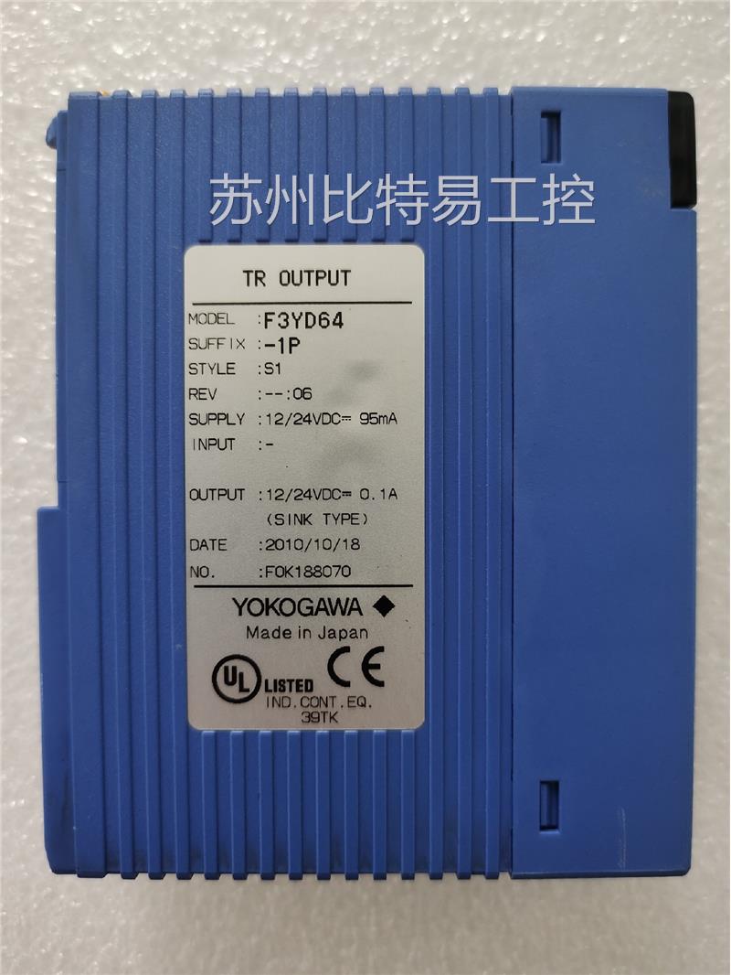 YOKOGAWA横河 F3YD64-1P现货6个包