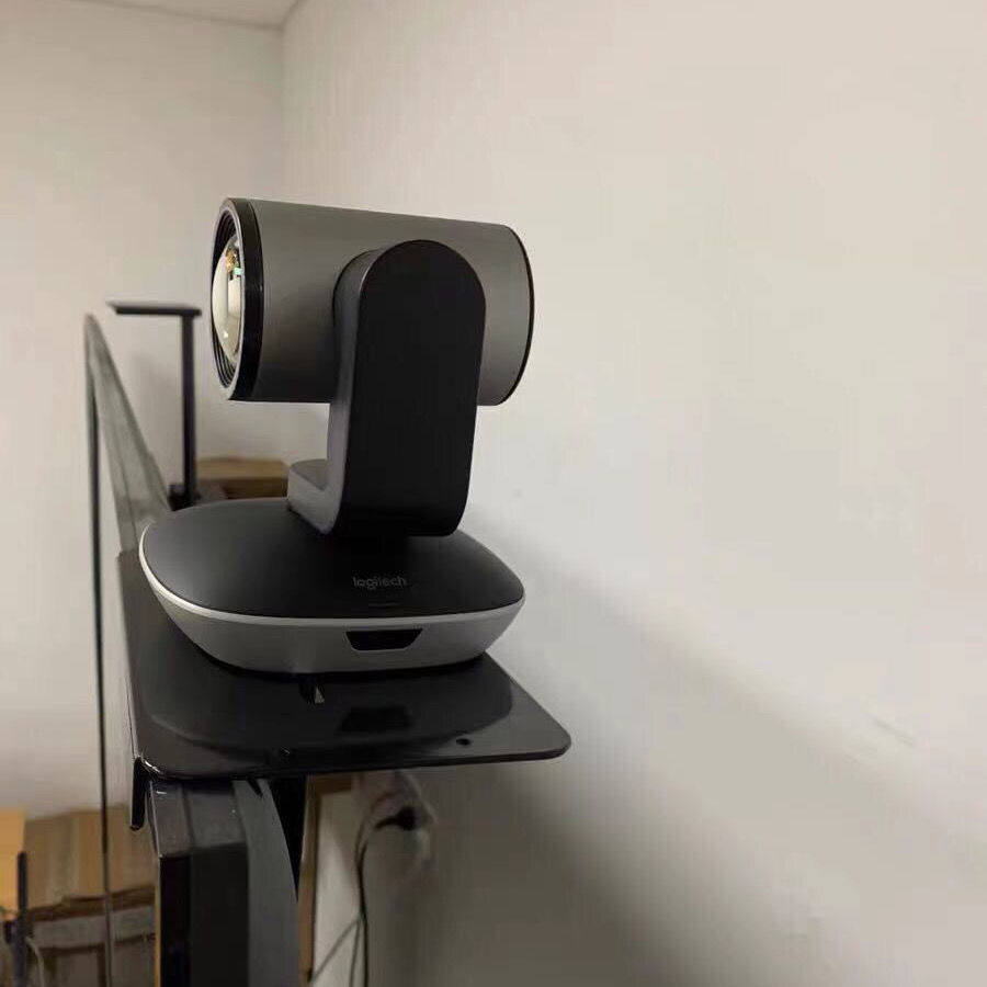 视频会议摄像头通用电视机上安装支架托盘免打孔摄像机免打孔支架