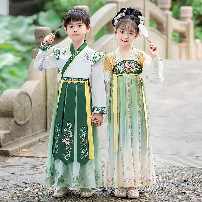 女童超仙襦裙古风国学服