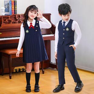 儿童合唱服春季运动会男女童班服朗诵少儿主持人诗歌大合唱演出服