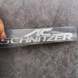 改装车AC schnitzer金属薄贴适用于宝马系列改装装饰贴AC镍合金