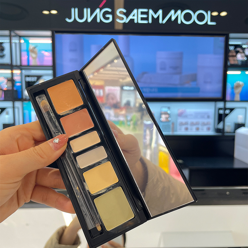 郑瑄茉彩色遮瑕盘多色自然