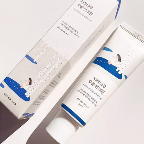 Roundlab独岛白桦树水润防晒霜50ml 防水防汗清爽不黏腻